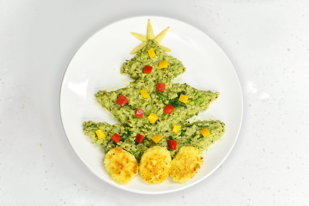 紅藜菠菜燉飯