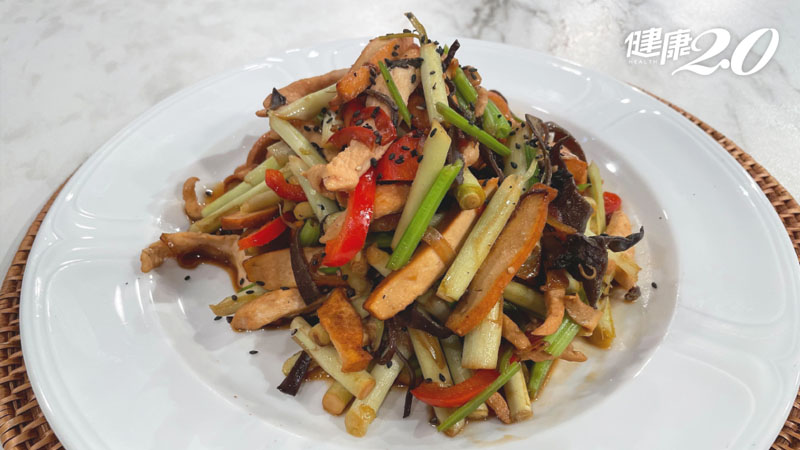 食譜/一周一次排光全身毒!清腸日前來道高纖小炒 促腸道蠕動、簡易又快速-高纖美味小炒(照片來源: 健康2.0)