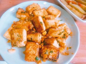 金沙豆腐